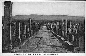 TIMGAD LA VOIE DU CARDO NORD